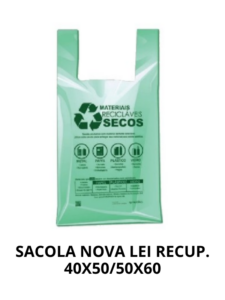 sacola nova lei